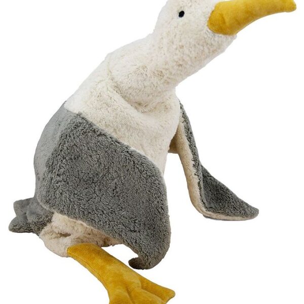 Senger Naturwelt Varmepude - Stor - 78 cm - Måge - Grå/Hvid