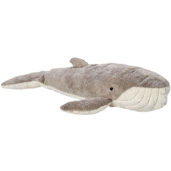 Senger Naturwelt Varmepude - Stor - Hval - 60 cm - Grå