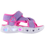 Skechers Sandaler - Heart Lights - Lavender/Pink