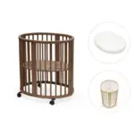 Stokke Sleepi Mini Baby Sengerand Warm Brown