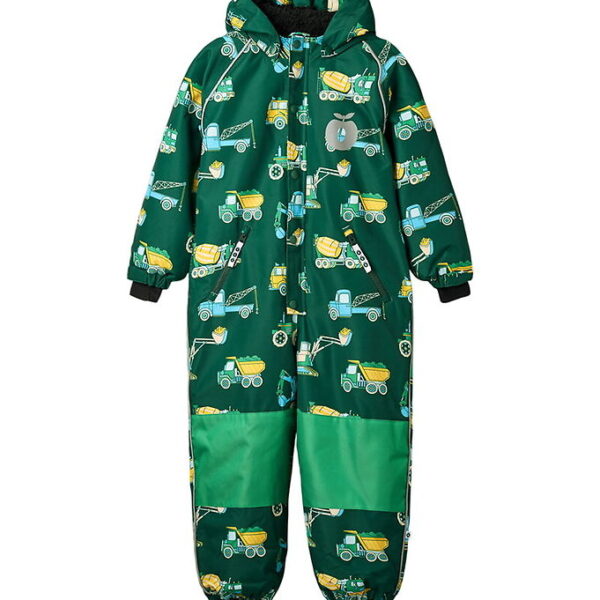 Småfolk Flyverdragt - Evergreen m. Køretøjer