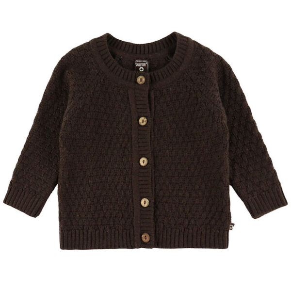 Smallstuff Cardigan - Uld - Brun