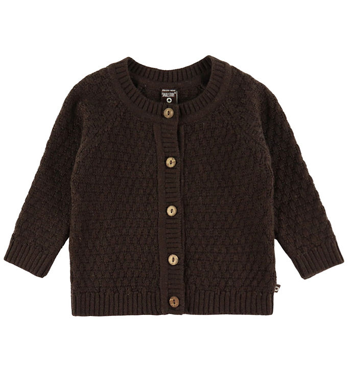 Smallstuff Cardigan - Uld - Brun