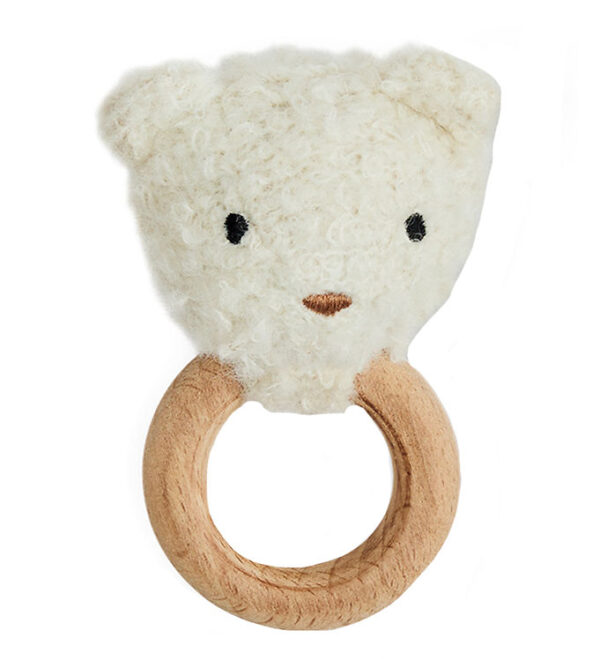 Smallstuff Rangle - Bear - Uld - Off White