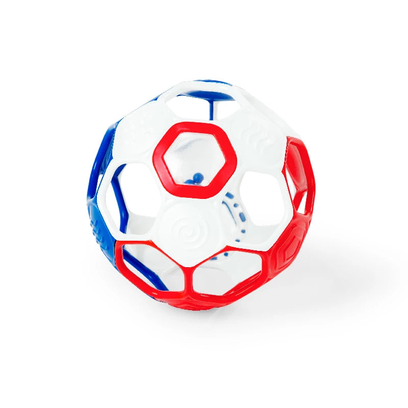 Soccer Oball - Fodbold (Rød/hvid/blå)