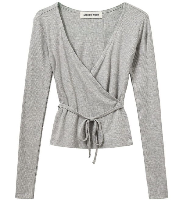Sofie Schnoor Cardigan - Joodysy - Grey Melange