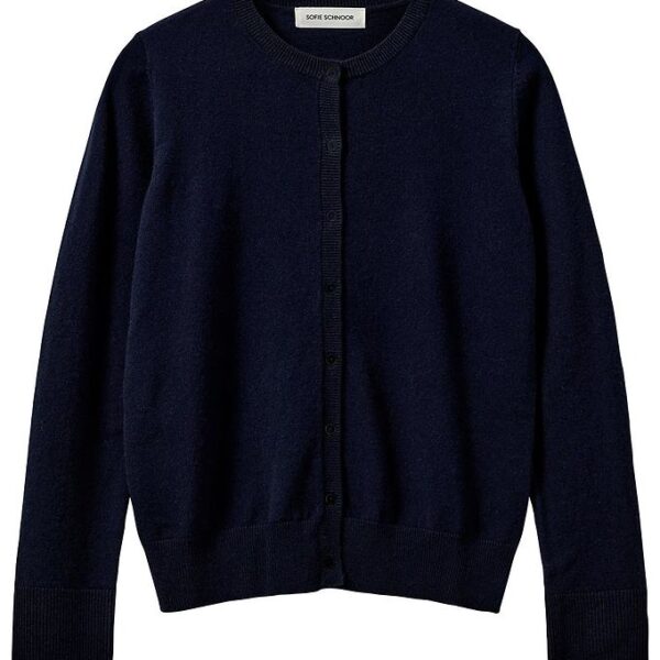 Sofie Schnoor Cardigan - Strik - Uld - Navy