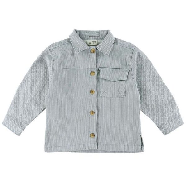 Sofie Schnoor Jakke - Hector - Blue Denim Stripe m. Lyn