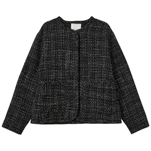 Sofie Schnoor Jakke - Hollysy - Sort m. Glimmertern