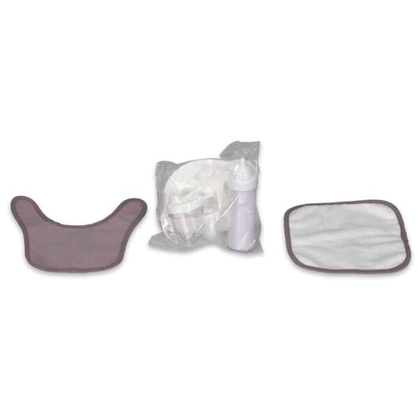 Spisesæt I Taske Fløjl - Syren