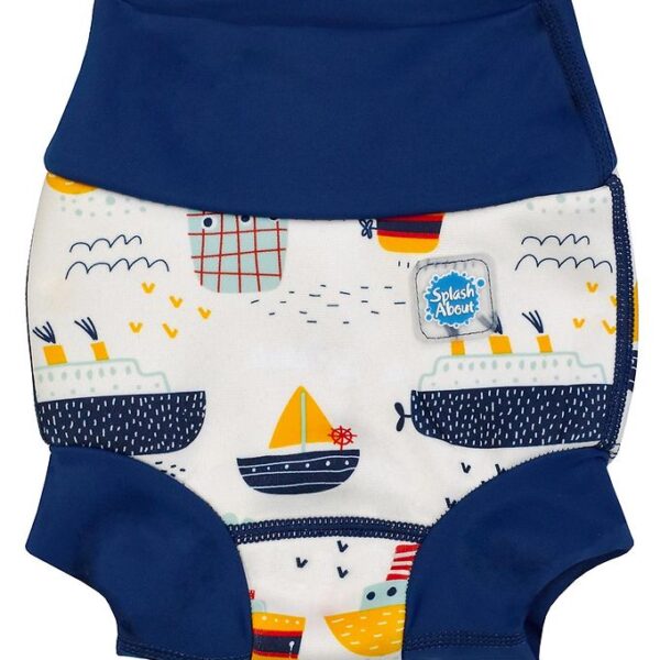 Splash About Blebadebukser - Happy Nappy Duo - Tug Boats