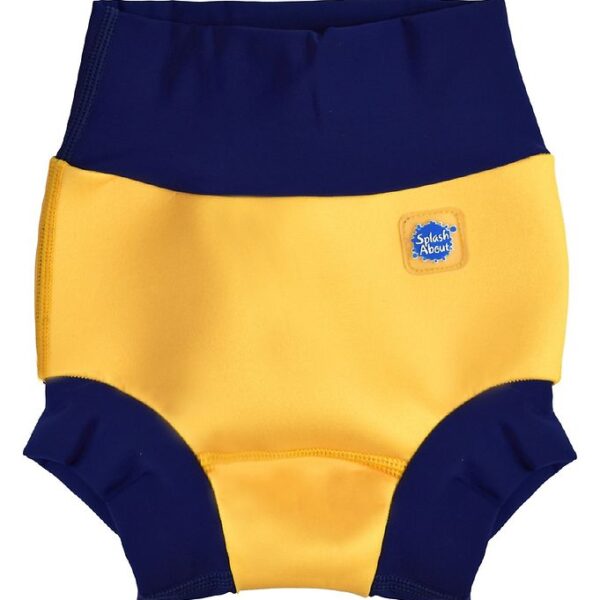 Splash About Blebadebukser - Happy Nappy New - Gul/Navy