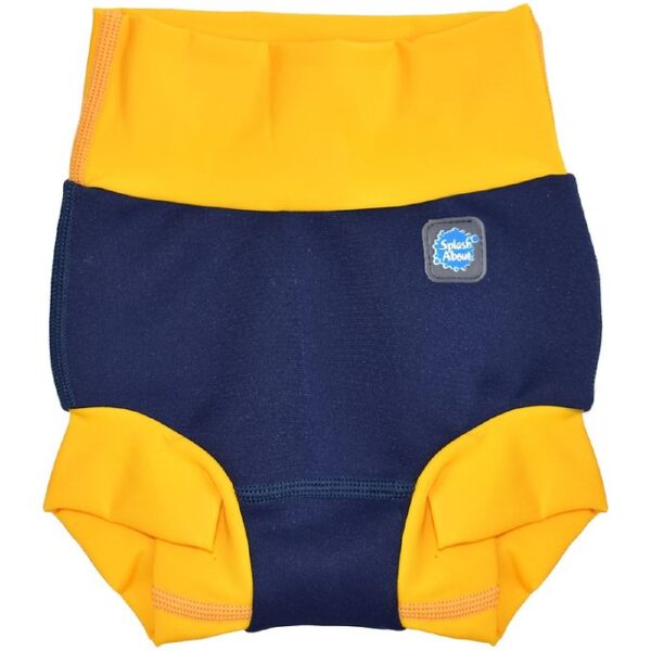 Splash About Blebadebukser - Happy Nappy New - Navy/Gul