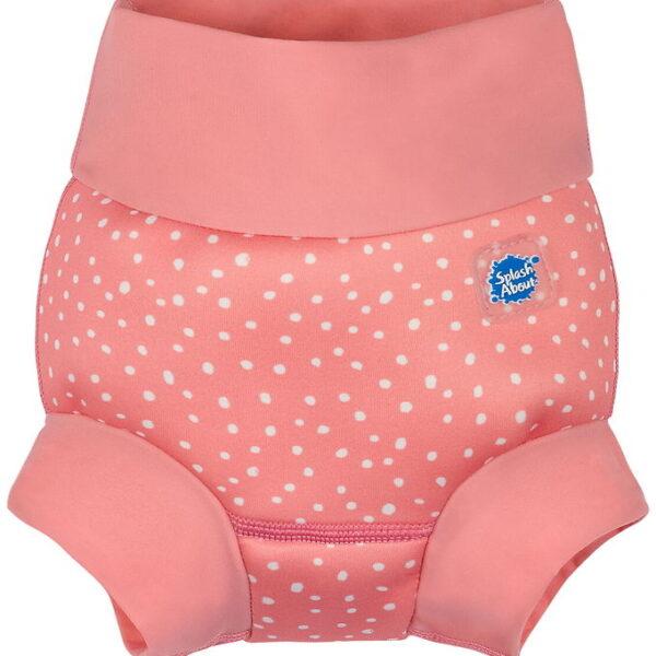 Splash About Blebadebukser - Happy Nappy - Pink Dotty