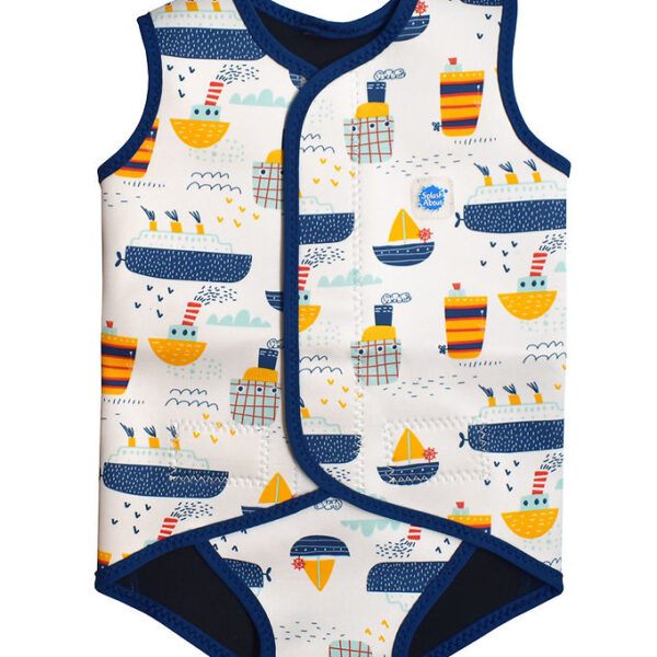 Splash About Neoprendragt - Baby Wrap - UV50+ - Tug Boat