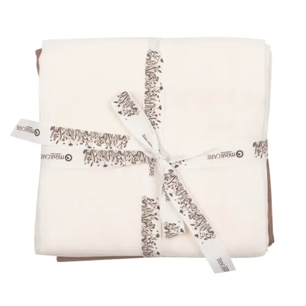 Stofble 2-pak, 75x75 cm - Balsam cream