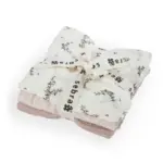 Stofbleer, 3 stk., powder blossom, rose