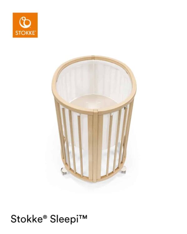 Stokke Sleepi V3 Mesh Sengerand Til Mini Hvid
