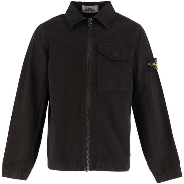 Stone Island Jakke - Overshirt - Sort