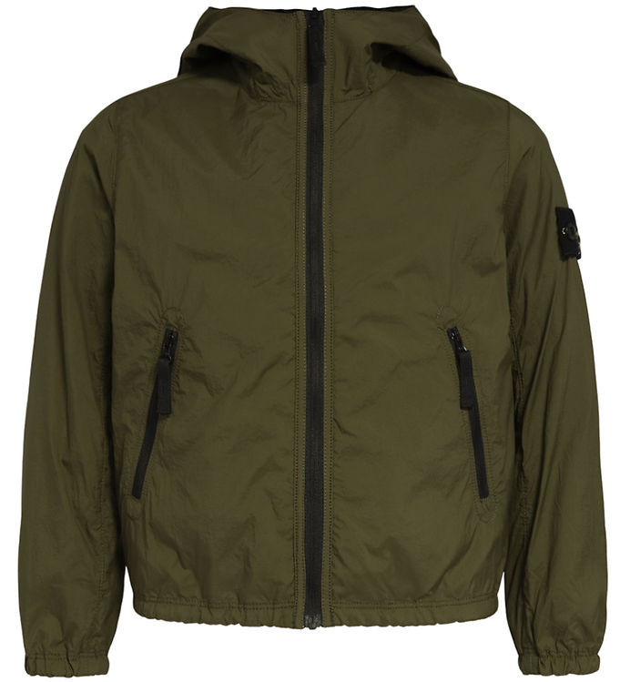Stone Island Overgangsjakke - Military Green