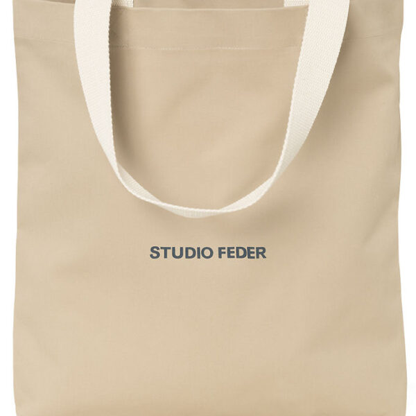 Studio Feder Shopper - Sigrid - Canvas - Sand Beige