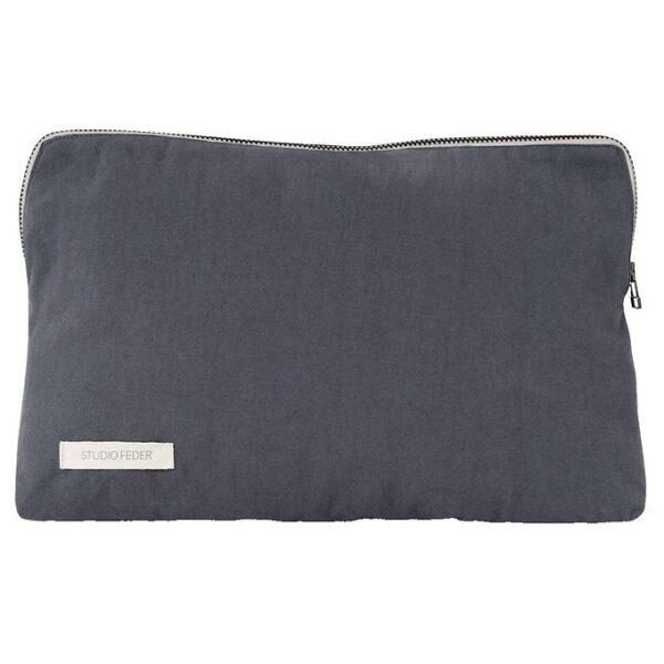Studio Feder Toilettaske - Celia - 30x20x10 - Steel Grey