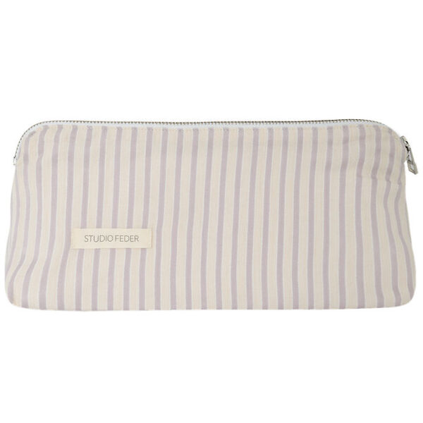 Studio Feder Toilettaske - Celia Mini - Cotton - Boudoir Stripe