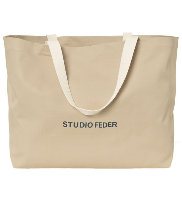 Studio Feder Weekendtaske - Sorella Big Bag - Canvas - Sand Beig