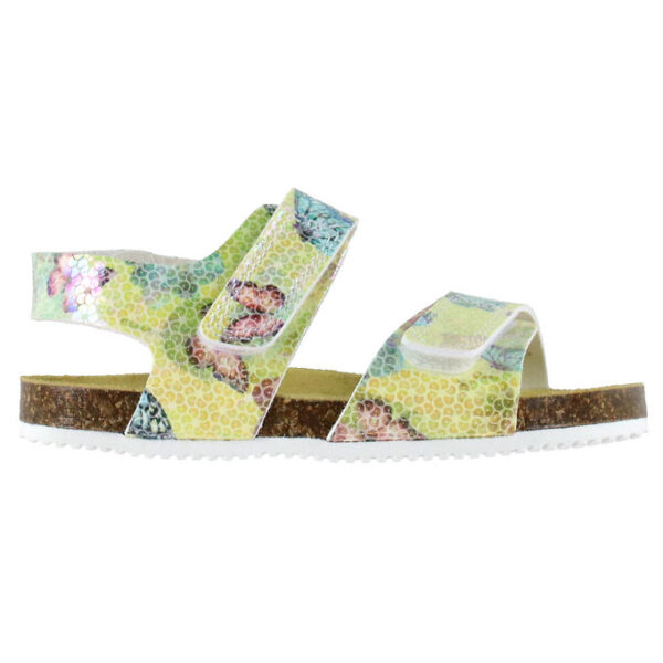 Superfit Sandaler - Bios Flex - Gul m. Sommerfugle