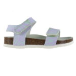 Superfit Sandaler -Fussbettpantoff - Grøn/Lilla