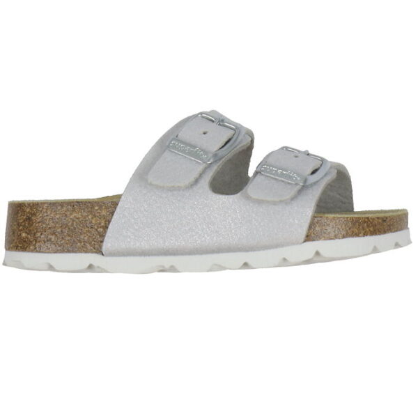 Superfit Sandaler - Fussbettpantoffel - Sølv
