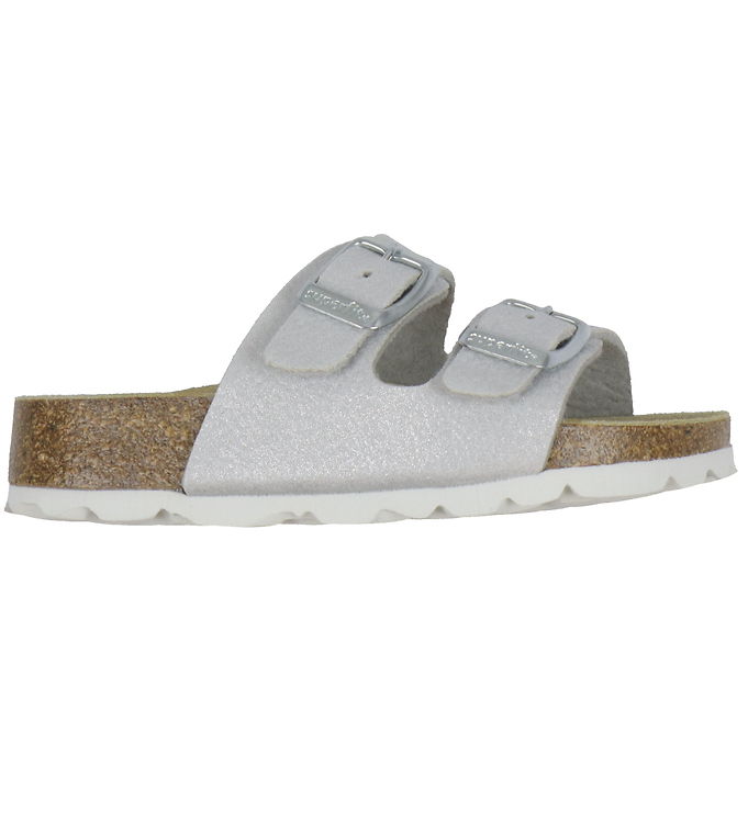 Superfit Sandaler - Fussbettpantoffel - Sølv