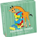 TACTIC Spil - Rainbow Tower - Wooden Classic
