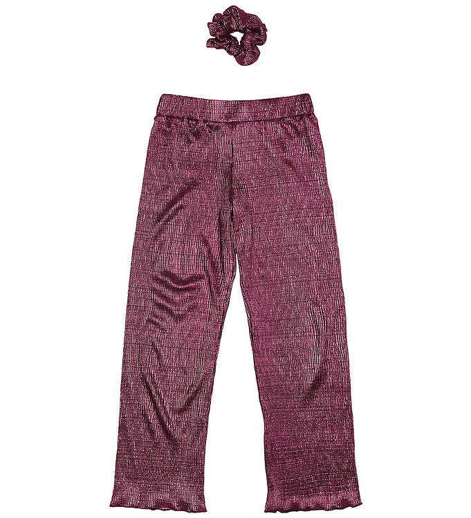 The New Bukser og Scrunchie - TnPrudence - Ibis Rose