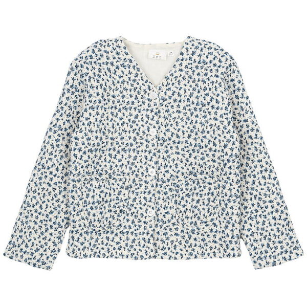 The New Jakke - Quiltet - TnNiki - White Swan AOP The New Jakke - Quiltet - TnNiki - White Swan AOP