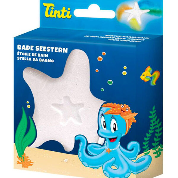 Tinti Badebombe - Søstjerne - Flerfarvet