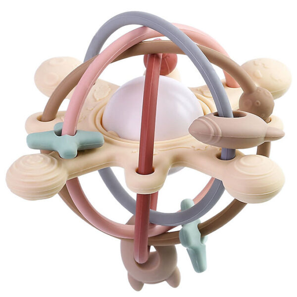 Tiny Tot Bidelegetøj m. Rangle - Dark Mix