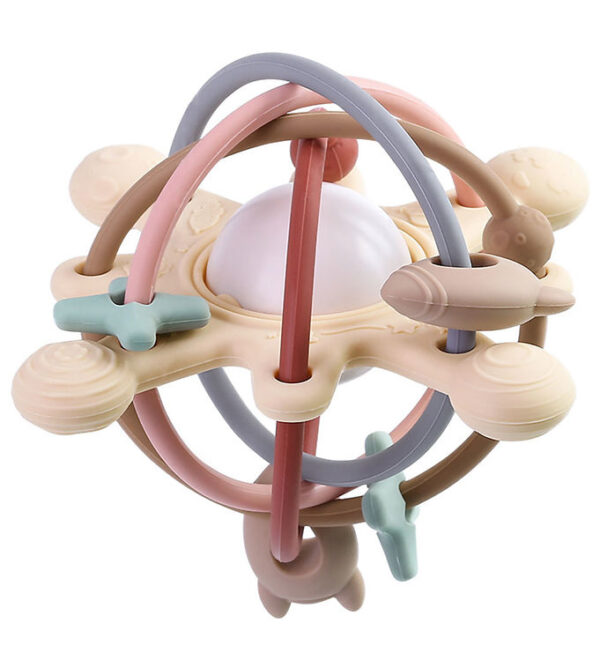 Tiny Tot Bidelegetøj m. Rangle - Dark Mix