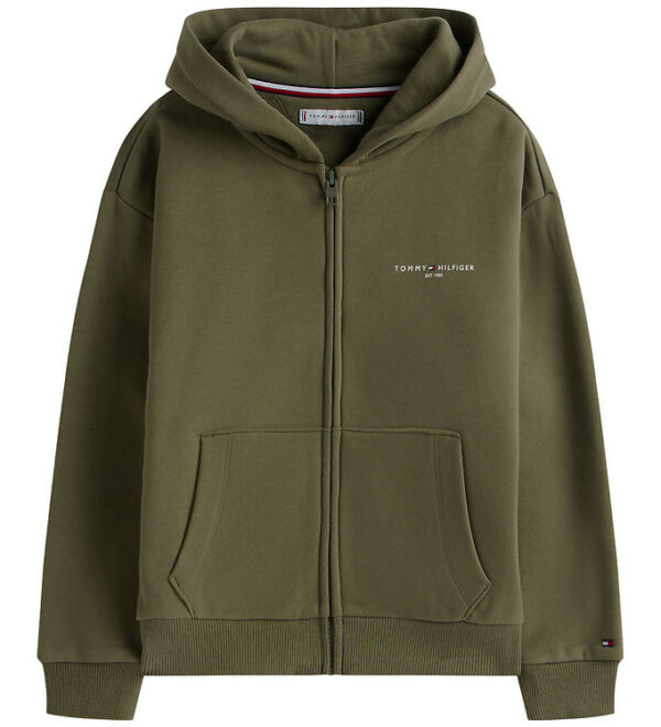 Tommy Hilfiger Cardigan - Mini Corp - Battle Green