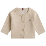 Tommy Hilfiger Cardigan - Strik - Regular - Gulf Sand/Beige