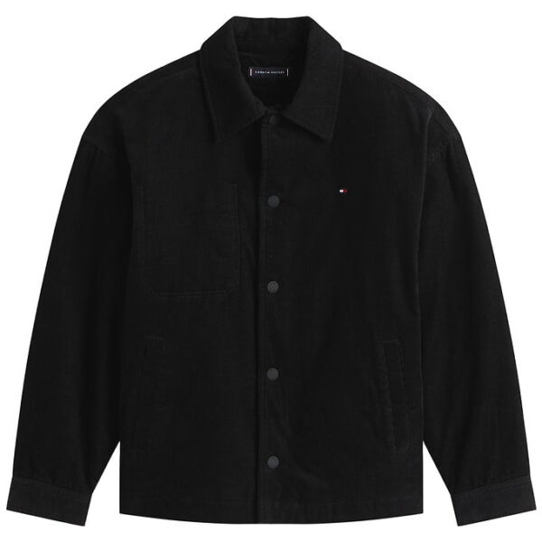 Tommy Hilfiger Fløjlsjakke - Overshirt - Sort