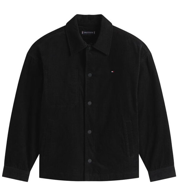 Tommy Hilfiger Fløjlsjakke - Overshirt - Sort