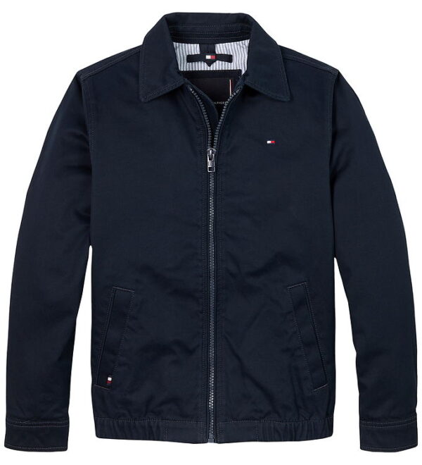 Tommy Hilfiger Jakke - Cotton Ivy - Dark Night Navy
