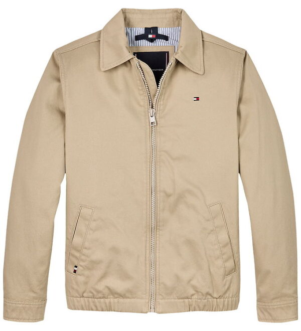 Tommy Hilfiger Jakke - Cotton Ivy - Sandalwood Khaki Tommy Hilfiger Jakke - Cotton Ivy - Sandalwood Khaki