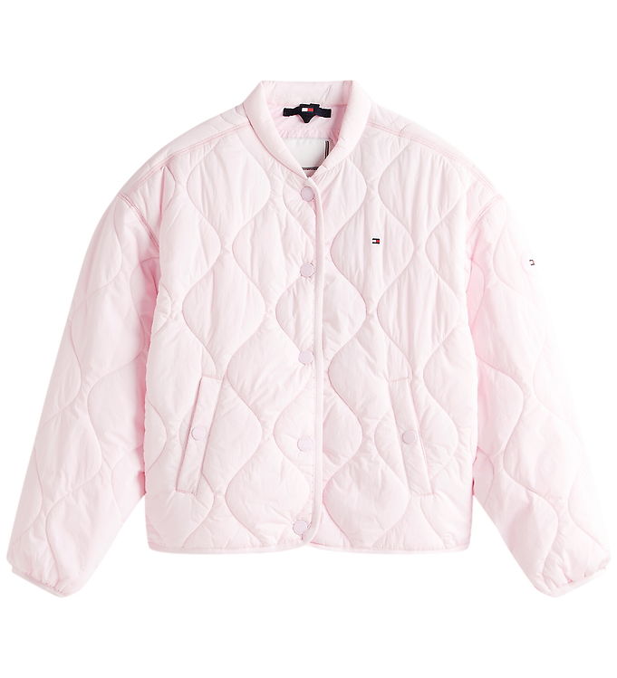 Tommy Hilfiger Overgangsjakke - Quiltet - Pearly PinkPink