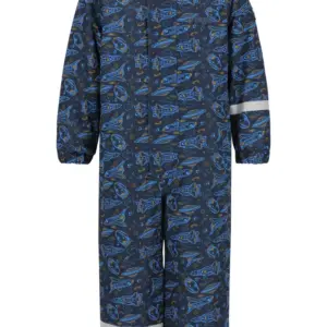 Tower Printet flyverdragt W-PRO 10000 - Navy - 92-98