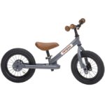 TryBike Løbecykel - Steel - Grå