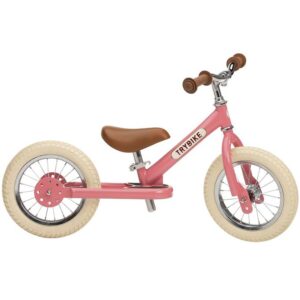 TryBike Løbecykel - Steel - Rosa