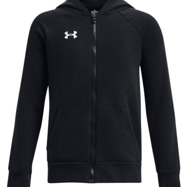 Under Armour Cardigan - Rival Fleece FZ - Sort