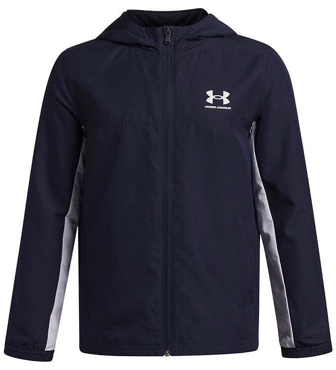 Under Armour Jakke - Rival Woven - Midnight Navy